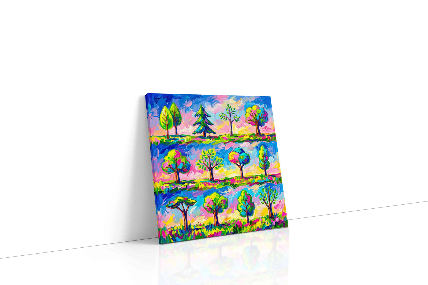 Symphony of Seasons spring canvas print, gallery-wrapped, ready to hang