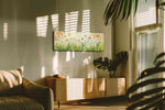 Whispers of Spring Serenade spring canvas print, hanging on wall