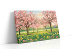 Whispers of Spring Symphony spring canvas print gallery-wrapped landscape canvas studio shot