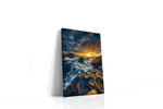 Eternal Dance of Waves and Stone ocean canvas print, gallery-wrapped, ready to hang
