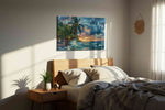 Tropical Storm Symphony - Coastal Wall Art, Ocean Canvas Print, Beach House Decor