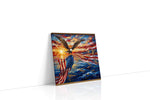 Soaring Freedom's Radiance patriotic canvas print, gallery-wrapped, ready to hang