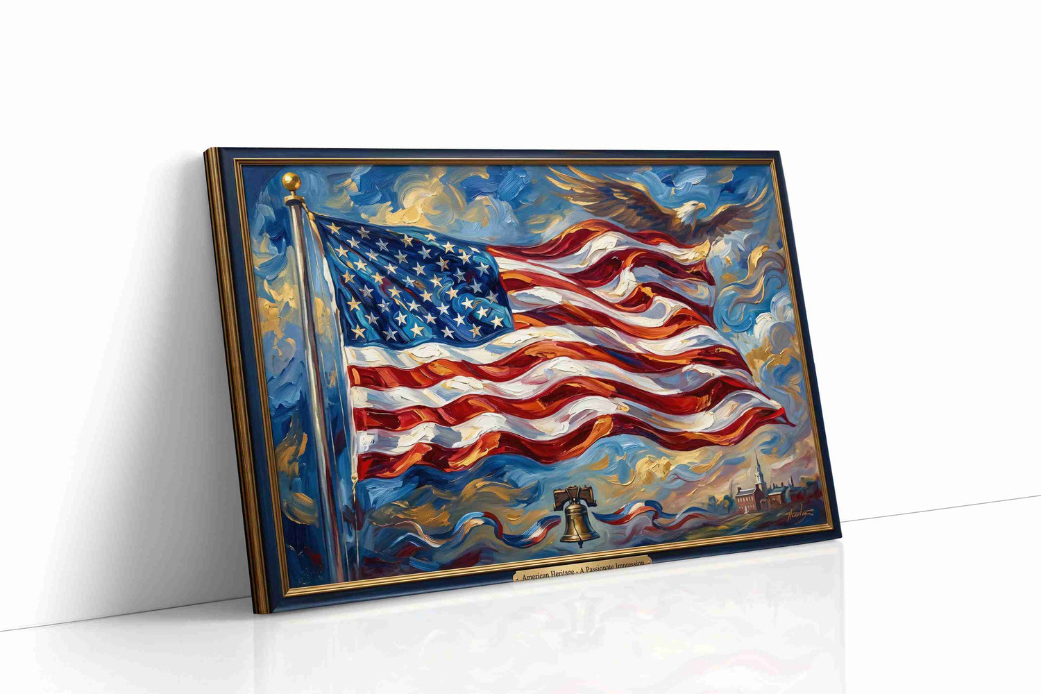 Whispers of Freedom patriotic canvas print, gallery-wrapped, ready to hang