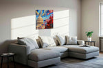Whispers of Liberty patriotic canvas print, displayed in a living room