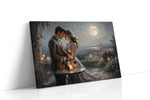 Moonlit Serenade romance canvas print gallery-wrapped landscape canvas studio shot