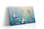 Whispers of the Sea Breeze - Nautical Wall Art, Sailing Canvas Print, Maritime Decor