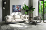 Whirlwind Athlete sports canvas print, on wall, lifestyle preview