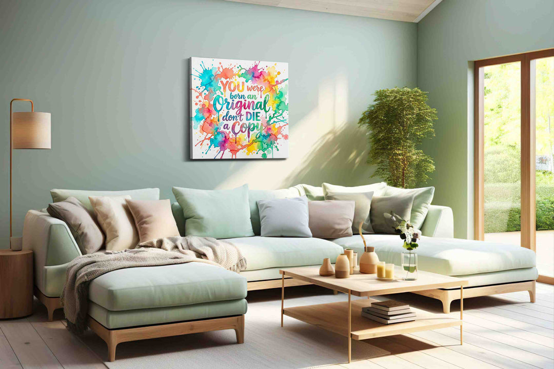 Vibrant Original Soul - Motivational, Motivational Wall Art, Inspirational Canvas Print, Office Decor