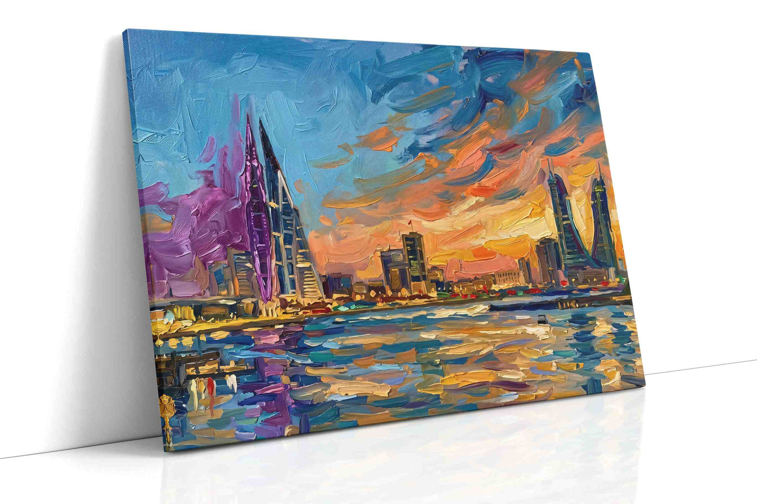 Chromatic Cityscape Dream - Landmark