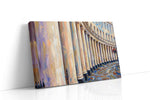Timeless Echoes of Architecture geometric canvas print gallery-wrapped landscape canvas studio shot
