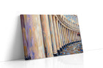 Timeless Echoes of Architecture geometric canvas print, gallery-wrapped, ready to hang