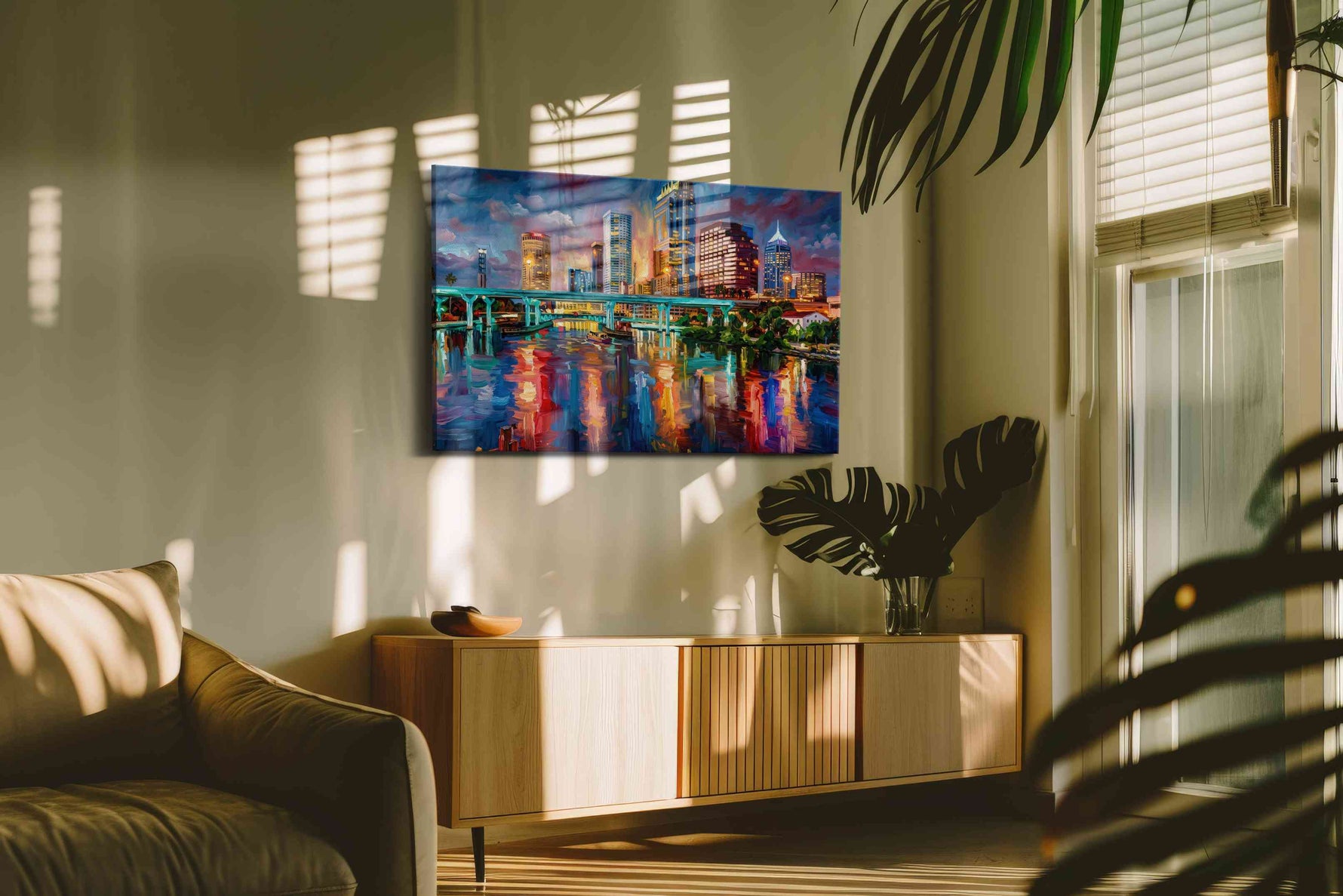 Twilight Symphony Skyline - Landmark