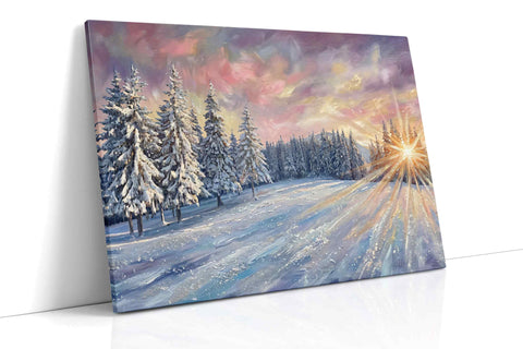 Radiant Winter Dawn