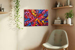 Cosmic Pulse of Vibrant Dreams - Abstract Art, Modern Wall Art, Contemporary Canvas Art
