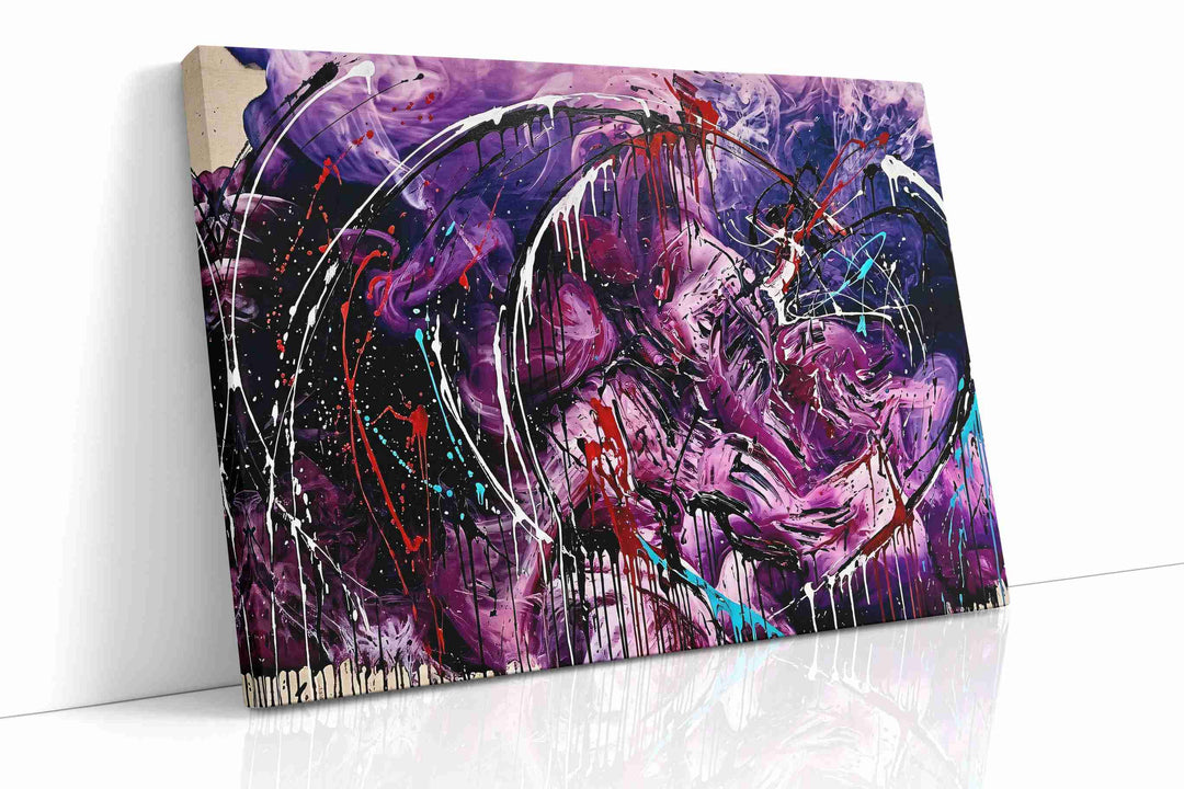 Cosmic Vortex Reverie - Abstract Art, Modern Wall Art, Contemporary Canvas Art