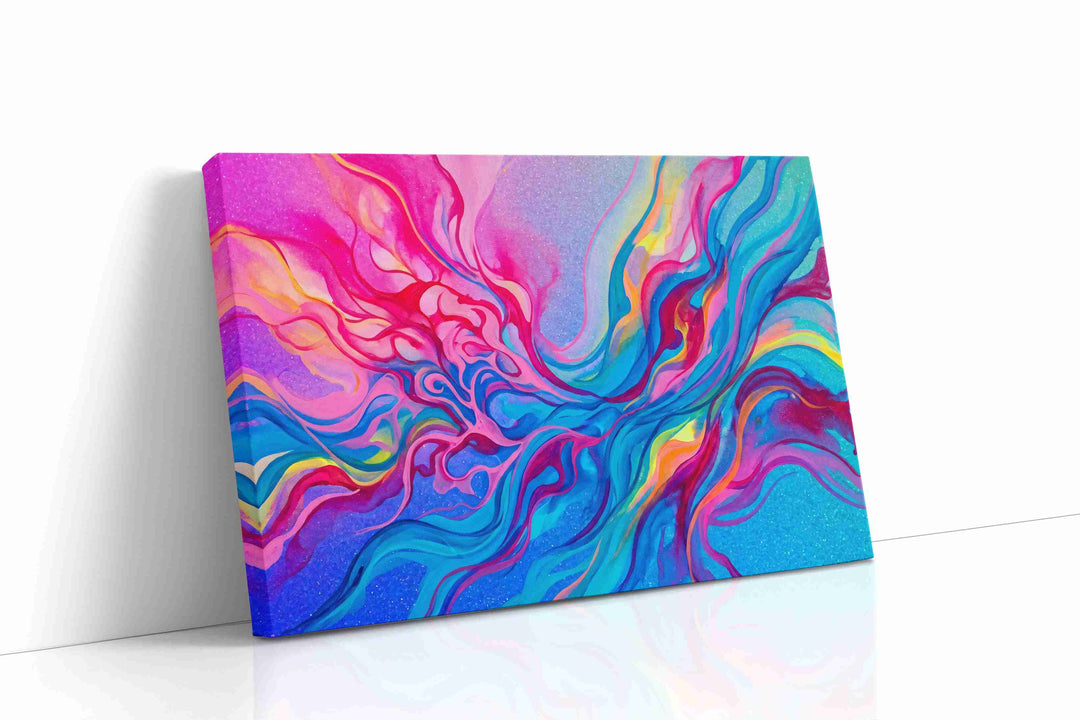 Ethereal Color Symphony - Abstract Art, Modern Wall Art, Contemporary Canvas Art