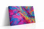 Ethereal Kaleidoscope Dance abstract canvas print gallery-wrapped landscape canvas studio shot