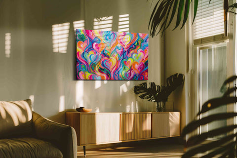 Whirlwind of Vibrant Hearts