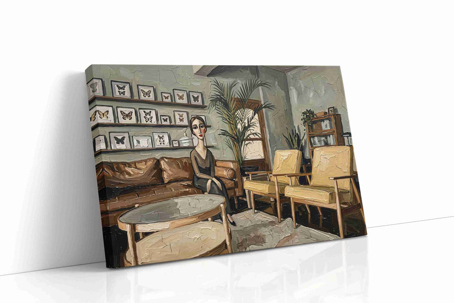 Echoes of Solitude - Canvas Wall Art
