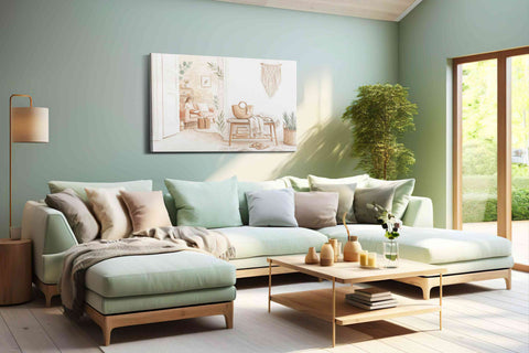 Serenity in Sunlit Corners