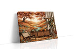 Whispers of Autumn Serenity - Canvas Wall Art