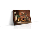 Whispers of the Earth Goddess boho canvas print gallery-wrapped landscape canvas studio shot