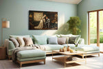 Equations of Chivalry's Embrace - Canvas Wall Art
