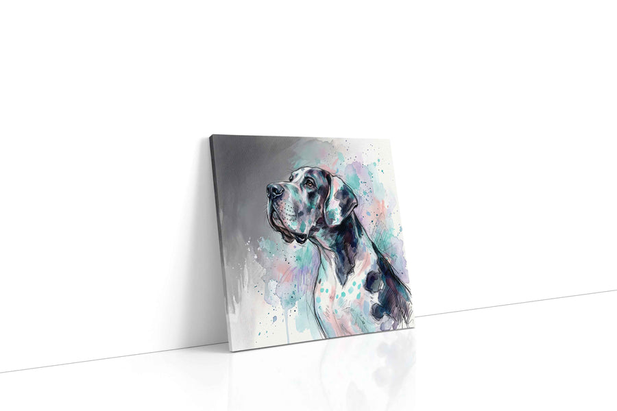 Ethereal Canine Reverie dogs canvas print, gallery-wrapped, ready to hang