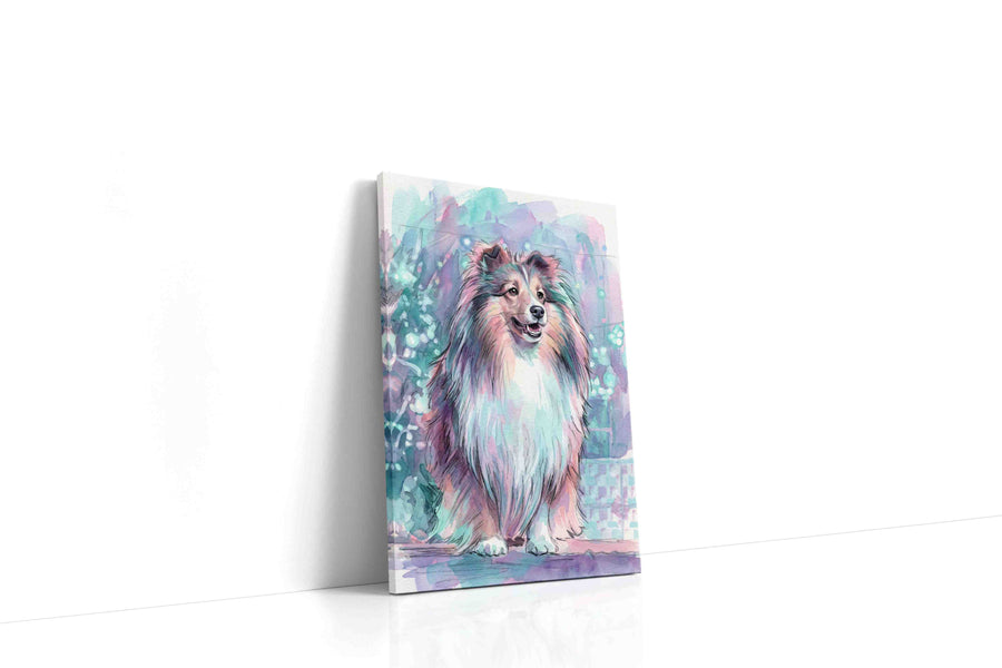 Mystical Canine Dreamscape dogs canvas print, gallery-wrapped, ready to hang