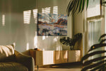 Radiant Whispers of Dawn nature canvas print, on wall, lifestyle preview