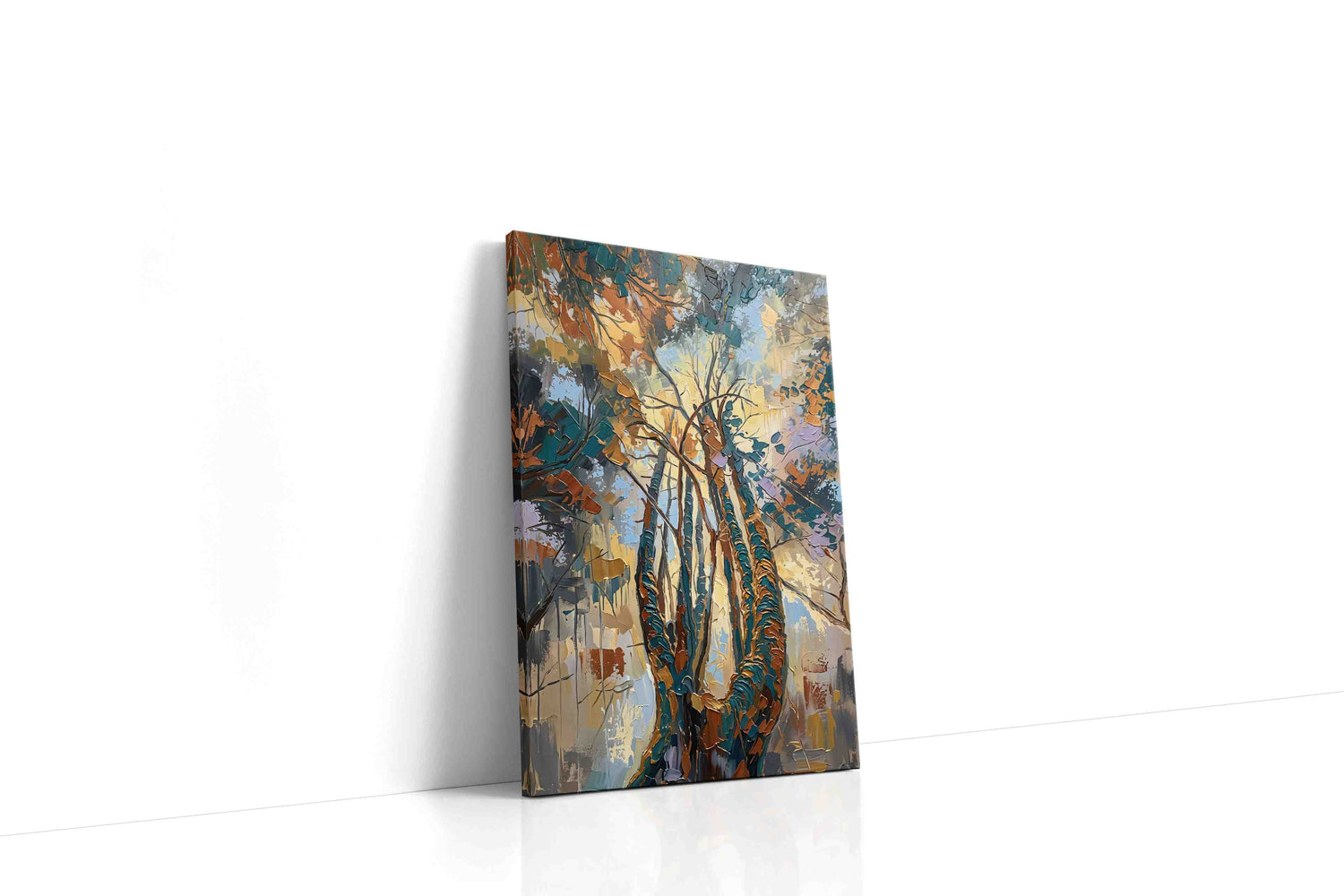 Whispers of the Enchanted Canopy nature canvas print, gallery-wrapped, ready to hang