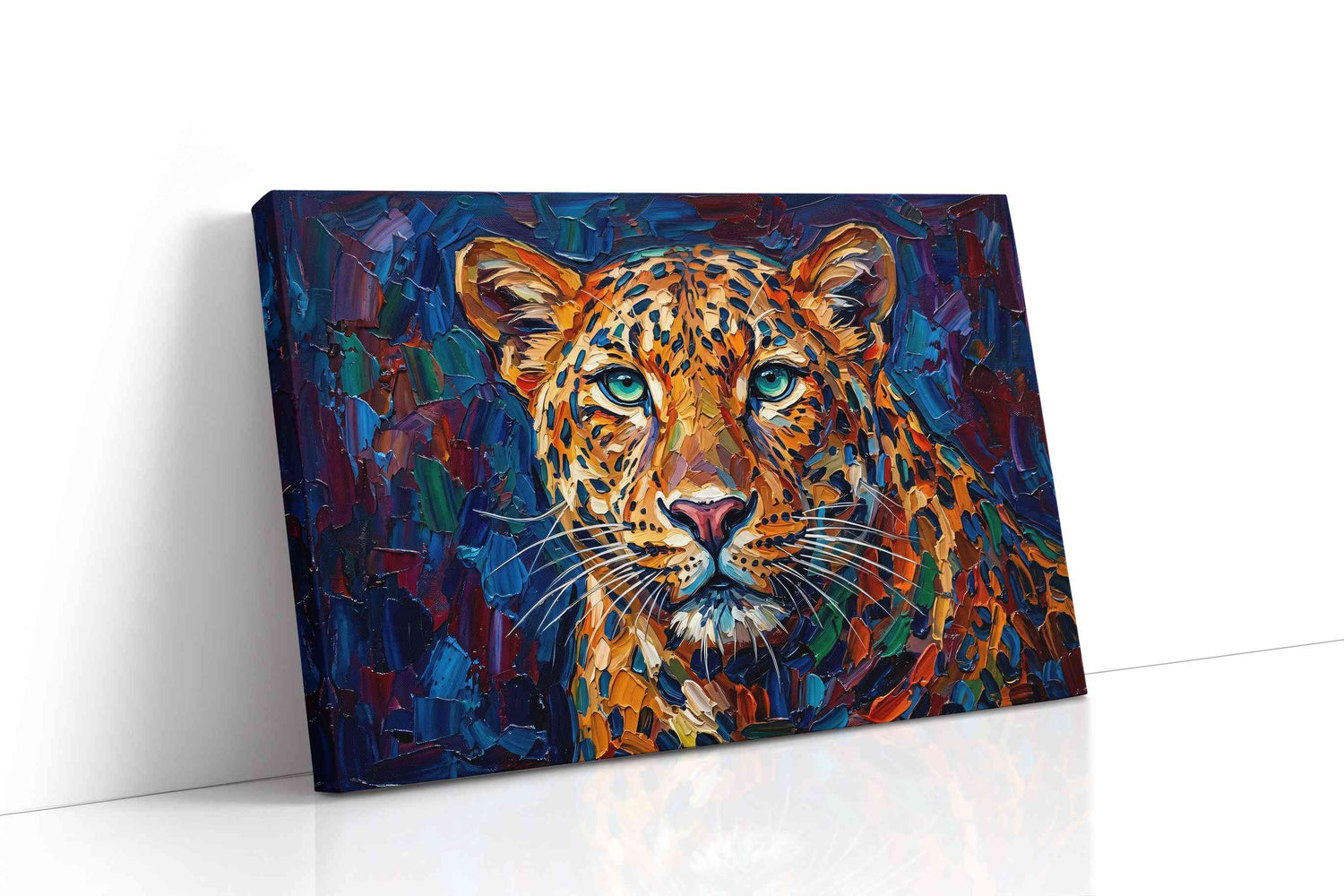 Ethereal Jungle Majesty animals canvas print, gallery-wrapped, ready to hang