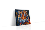 Fierce Elegance in Prism Hues animals canvas print, gallery-wrapped, ready to hang