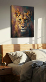Silent Majesty in Twilight - Animal Wall Art, Wildlife Canvas Print, Animal Lover Decor
