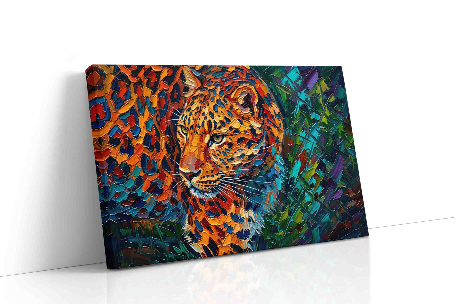 Vibrant Jungle Majesty II - Animal Wall Art, Wildlife Canvas Print, Animal Lover Decor