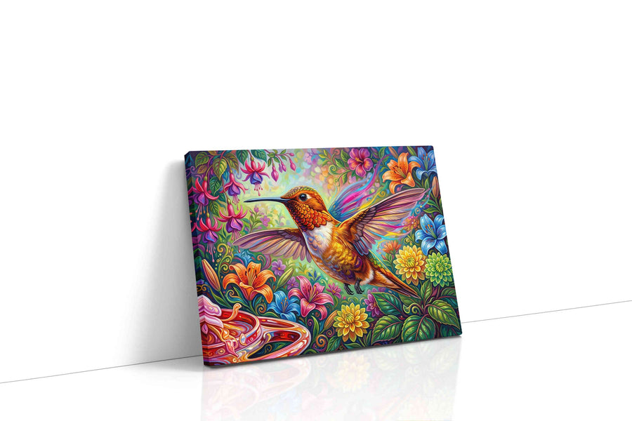Whispers of Radiant Flight birds canvas print, gallery-wrapped, ready to hang