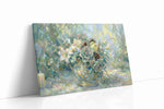 Whispering Woodland Bouquet floral canvas print gallery-wrapped landscape canvas studio shot