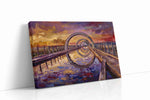 Twilight Passage Reverie landmarks canvas print gallery-wrapped landscape canvas studio shot