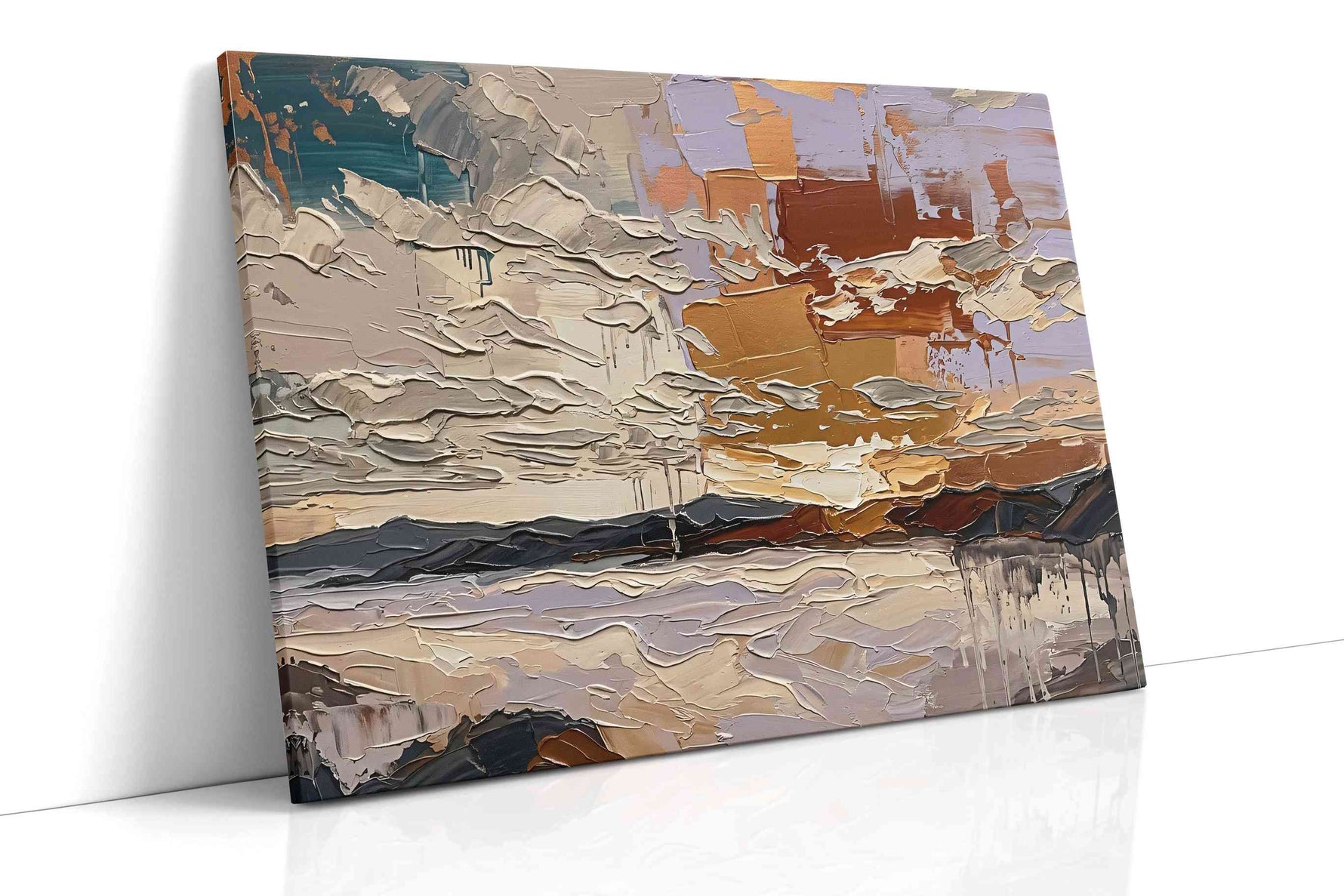 Copper Horizon Reverie landscape canvas print, gallery-wrapped, ready to hang