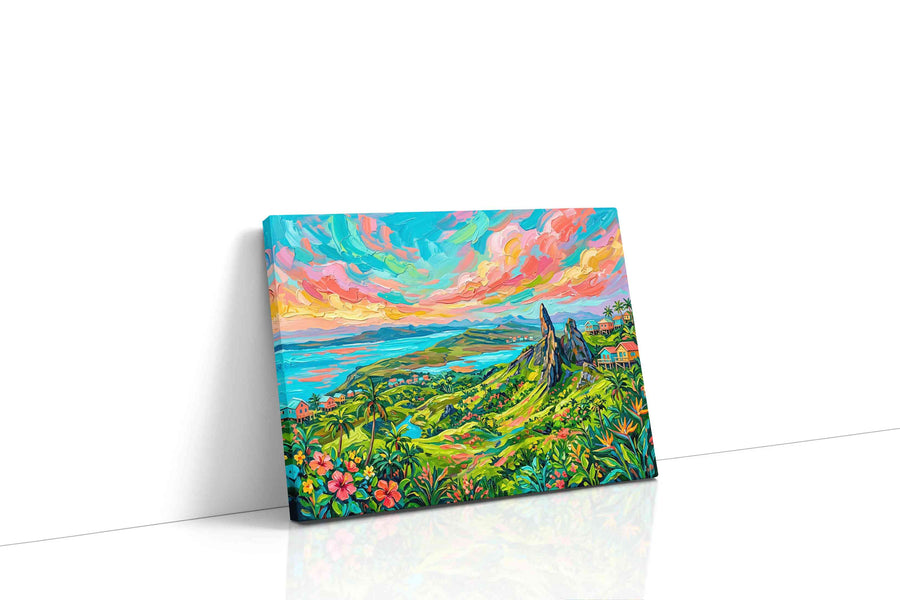 Where the Trade Winds Sing landscape canvas print, gallery-wrapped, ready to hang