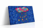 Dreamcloud Mosaic Cascade modern canvas print, gallery-wrapped, ready to hang