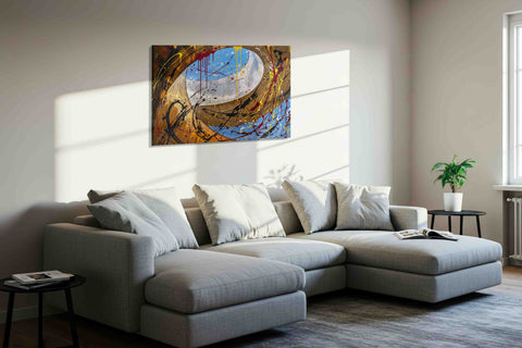 Skywell in Crimson Motion