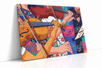Crescendo in Bloom music canvas print, gallery-wrapped, ready to hang