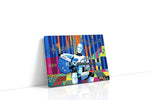 Neon Sonata Circuit music canvas print, gallery-wrapped, ready to hang