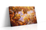 Amber Harvest Reverie autumn canvas print gallery-wrapped landscape canvas studio shot