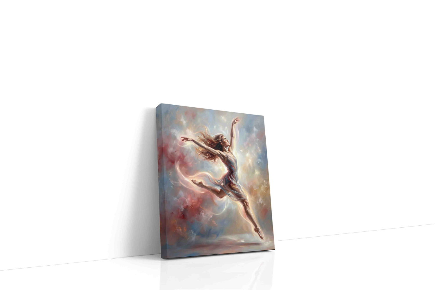 Aurora in Flight dancing canvas print, gallery-wrapped, ready to hang