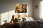 Alchemy of Fortune fortune canvas print, displayed in a bedroom