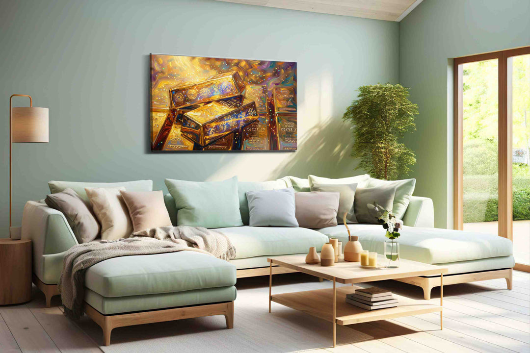 Alchemy of Fortune - Feng Shui Wall Art, Prosperity Canvas Print, Good Luck Decor