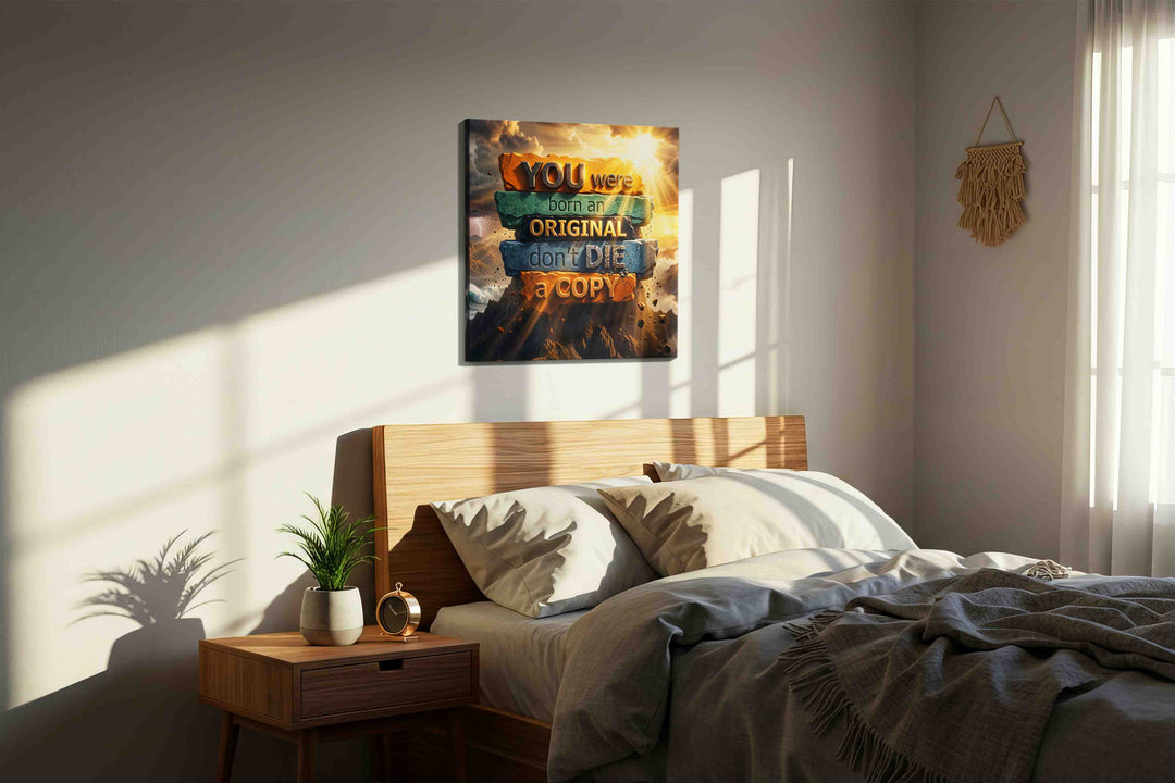 Forged for the Summit - Motivational Wall Art, Inspirational Canvas Print, Office Decor