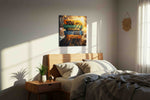 Forged for the Summit - Motivational Wall Art, Inspirational Canvas Print, Office Decor